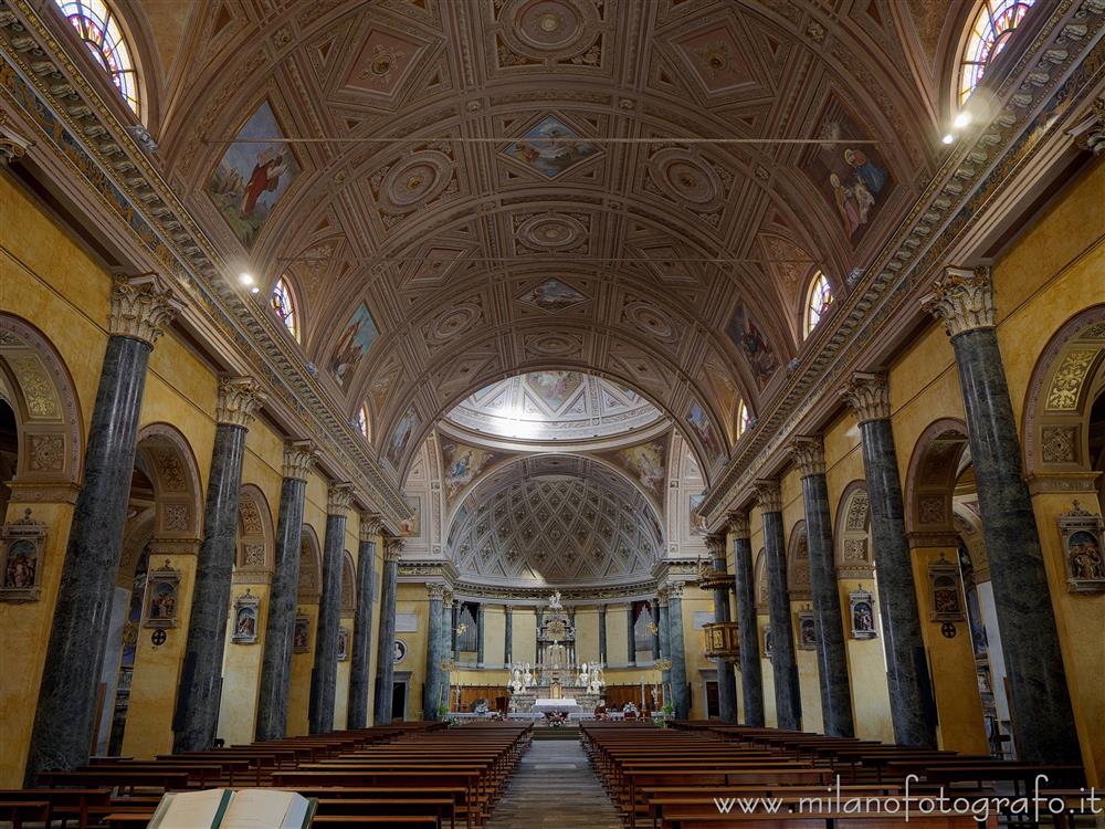 Bellinzago Novarese (Novara, Italy) - Interior of the Church of San Clemente